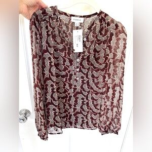 NWT Evereve top! Perfect for fall!